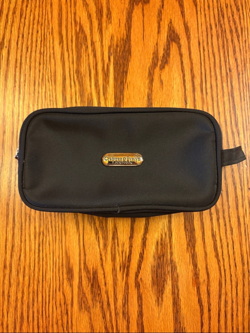 NWOT Vintage Crabtree & Evelyn Black Travel Bag for US Airways w/ accessories